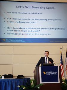 Diversification desperately needed: Crux of WVU's regional economic outlook conference in Fairmont